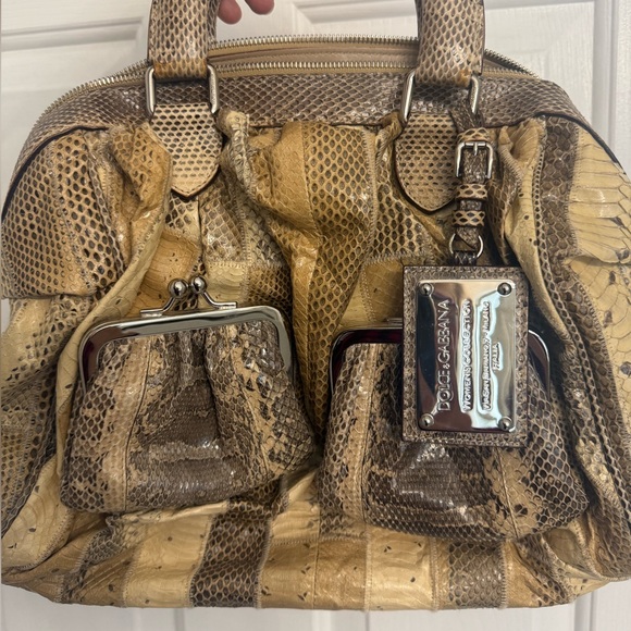 Dolce and Gabbana Python Skin bag. New. Rare. - Picture 7 of 17